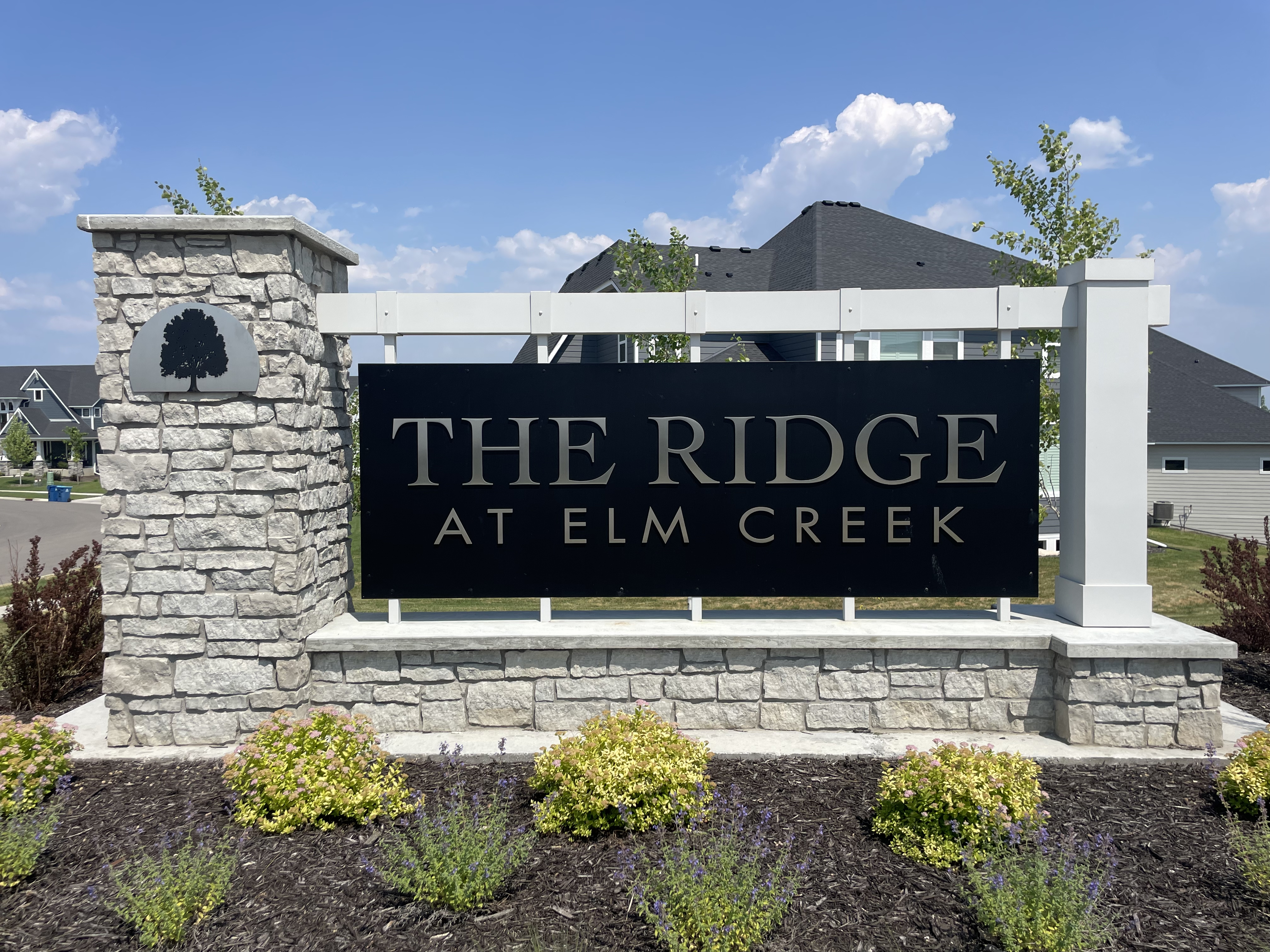 The Ridge at Elm Creek Neighborhood Sign